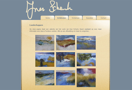 Inez Schenk, beeldend kunstenaar