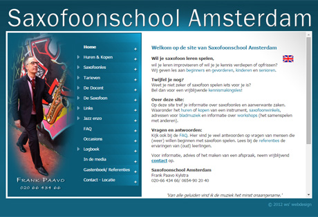 Saxofoonschool - Amsterdam