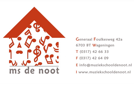 visitekaartje muziekschool